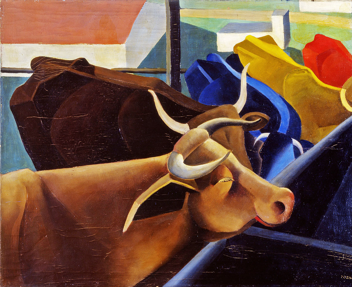 Sokszínű tehenek, 1934. Atelier Rozsda, Párizs
