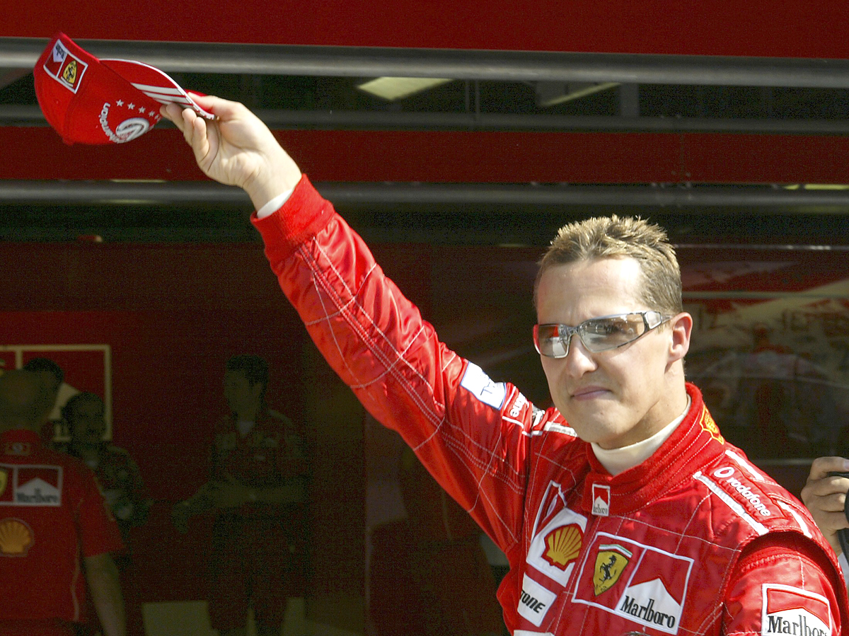 Michael Schumacher a 2004-es olasz nagydíjon