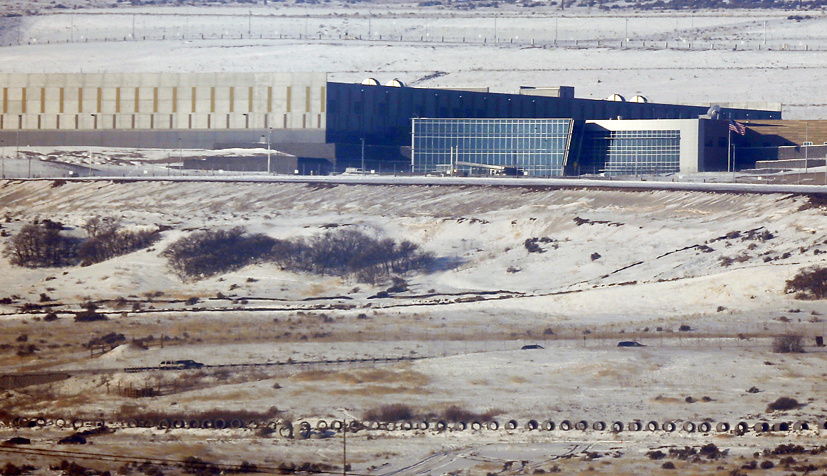 Az NSA adatgyűjtési bázisa a Salt Lake City közeli Bluffdale-ben