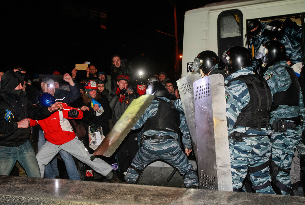 Kijevben az éjjel újra zavargások törtek ki
