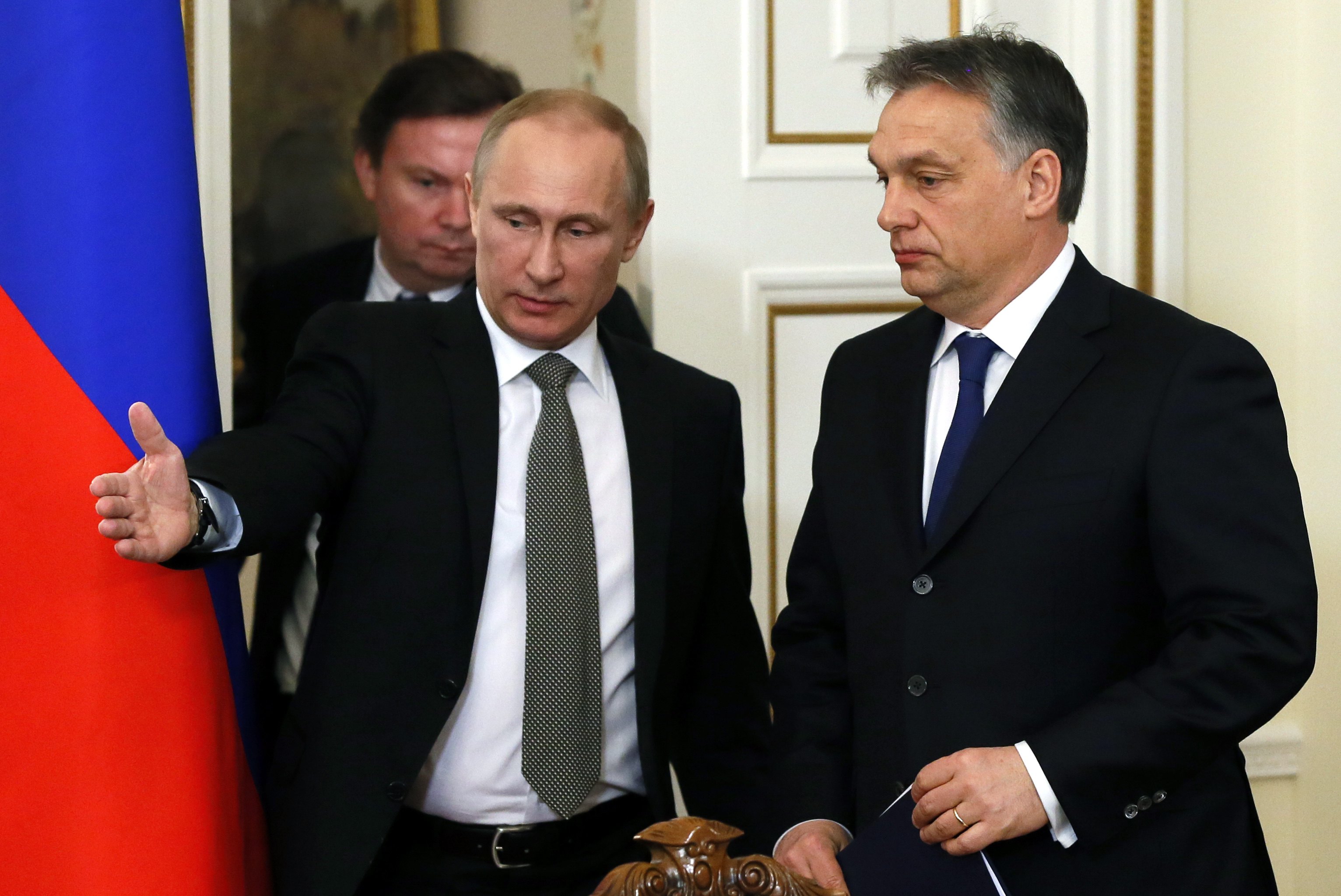 Putyin és Orbán a novo-ogarjevói orosz államfői rezidencián. A magyar kormányfő azt mondta, nagyra értékeli azt a fejlődést, amelyet Putyin vezetésével Oroszország mutat