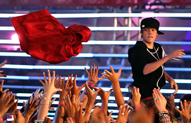 Justin Bieber a torontói MuchMusic Video Awards gáláján