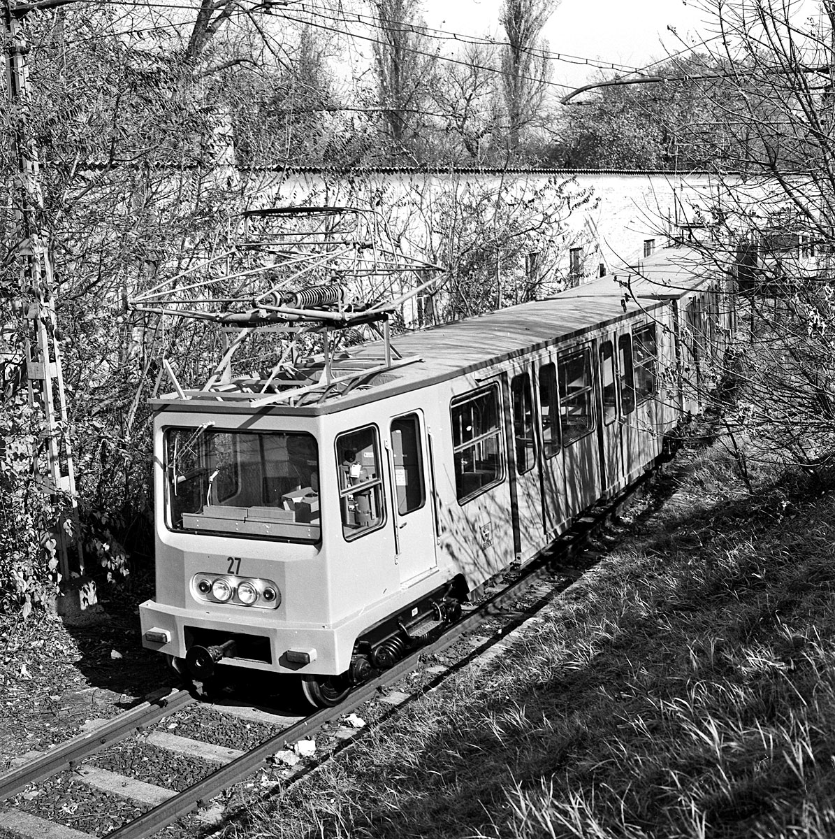 01.19. Próbajárat a kisföldalattin. 1973. október. Fotó: Bánhalmi János. Szerző: Miklós Gábor