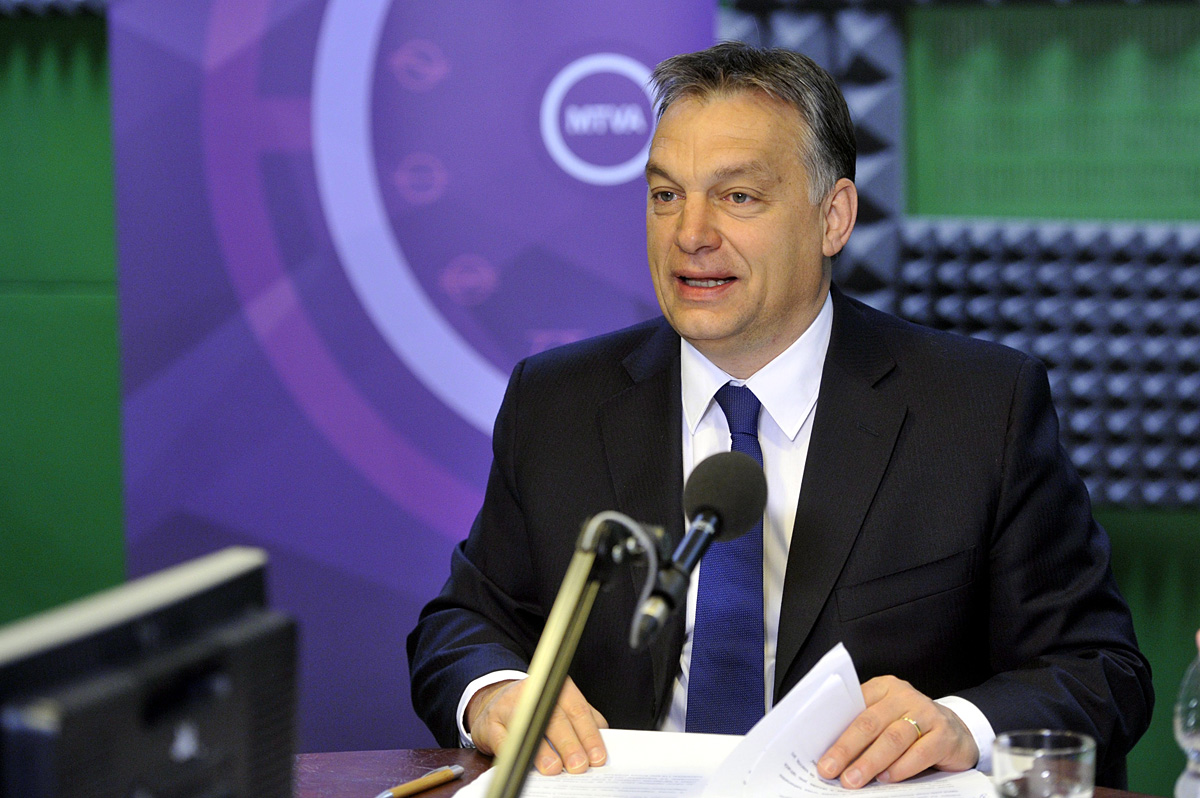 Orbán Viktor a Kossuth Rádió 180 perc című műsorában
