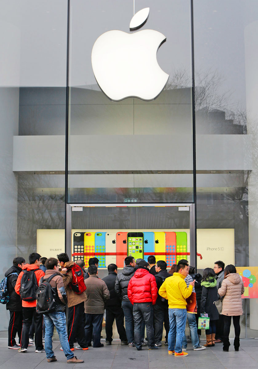 Az Apple üzlet nyitására várnak Kínában. Egyre nagyobb az ázsiai piac jelentősége