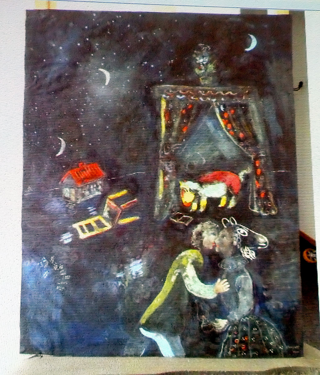 A Gurlitt-hagyatékban felbukkant, ismeretlen Chagall-festmény