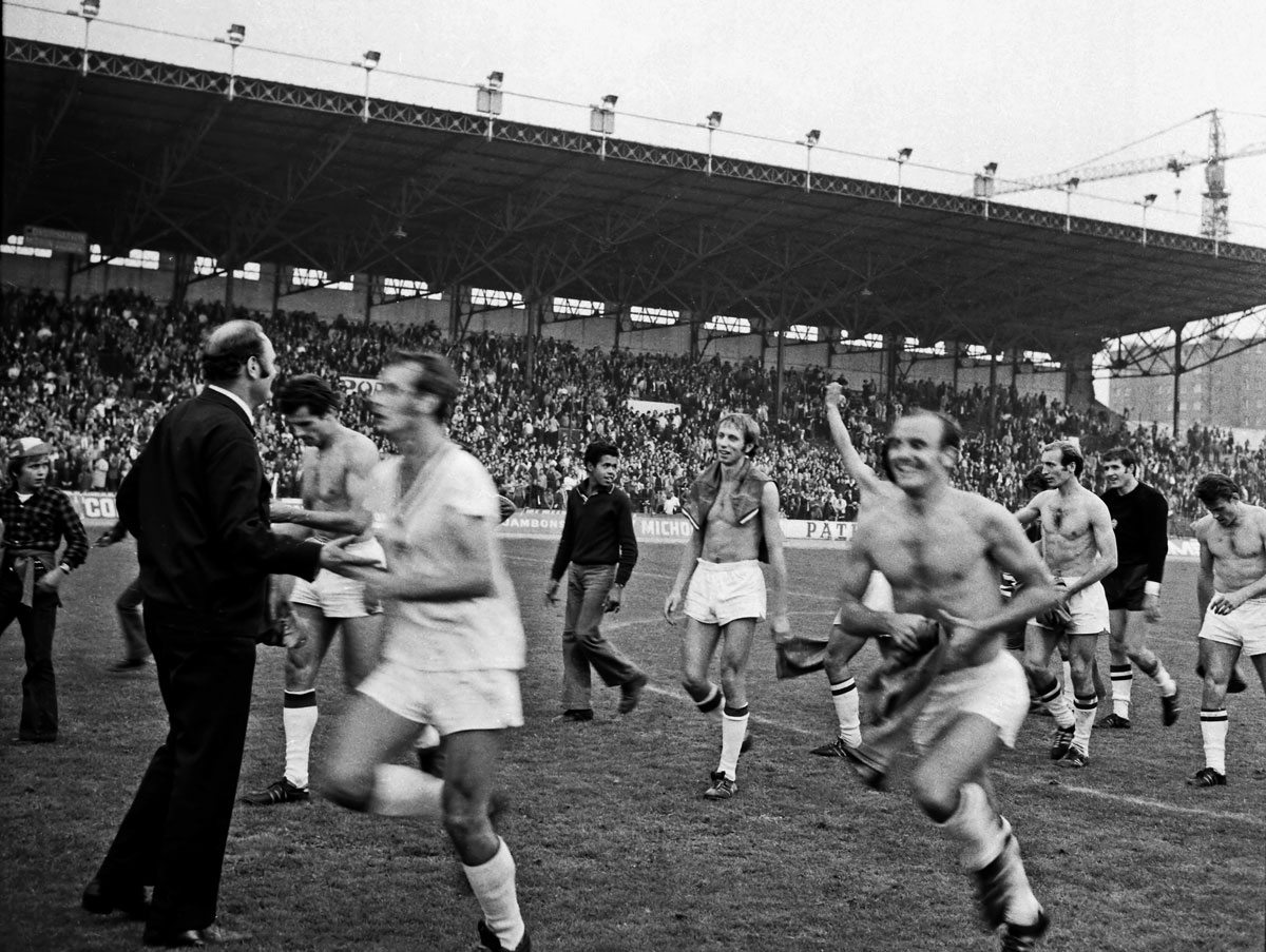 1971. október Franciaország - Magyarország futball mérkőzés