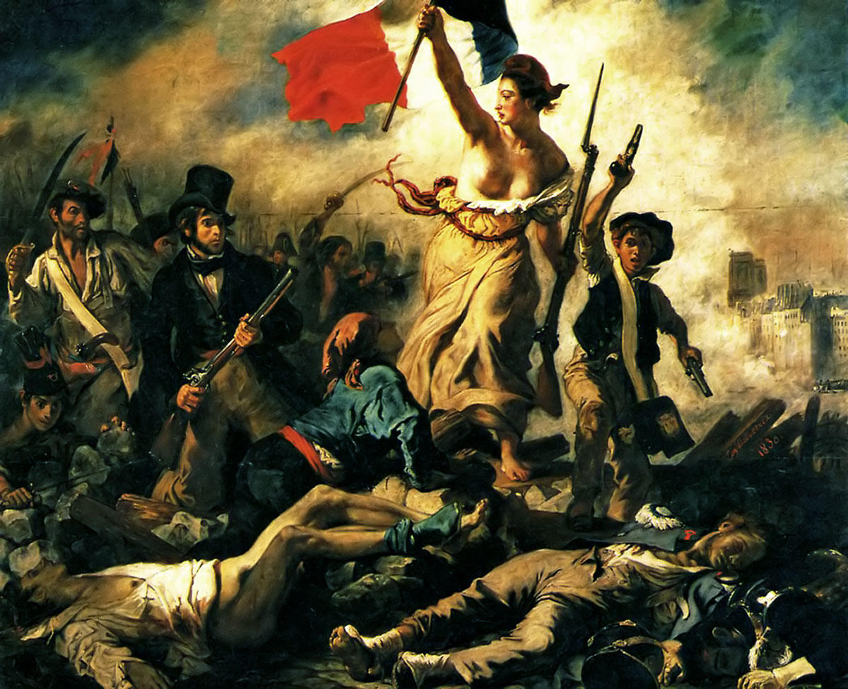 Eugéne Delacroix – A Szabadságvezeti a népet (1830)