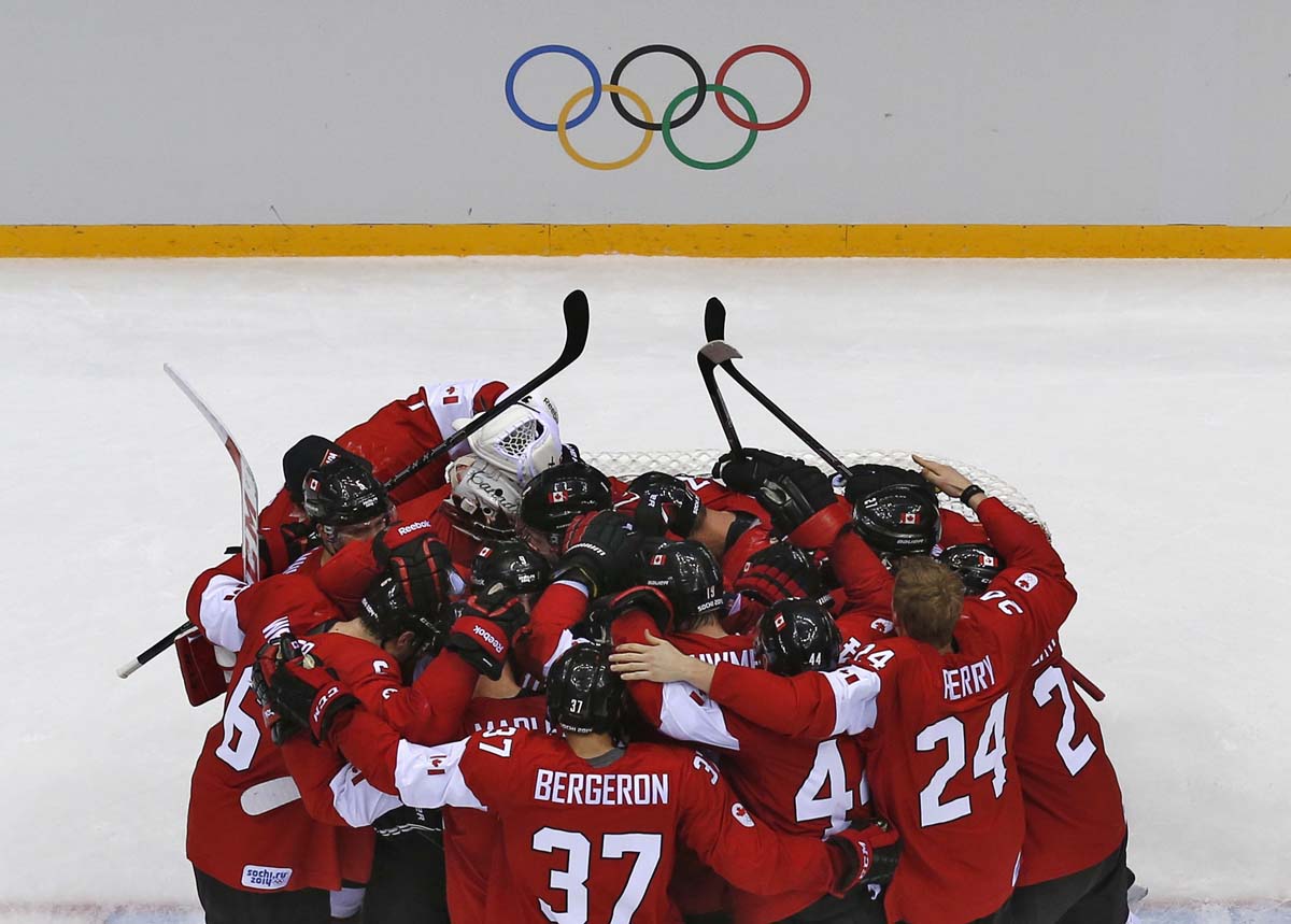 A kanadai hokiválogatott megvédte olimpiai bajnok címét