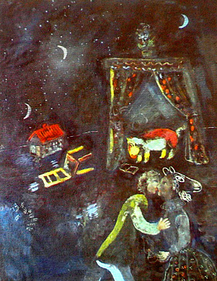 Eddig ismeretlen Chagall-festmény a gyűjteményből