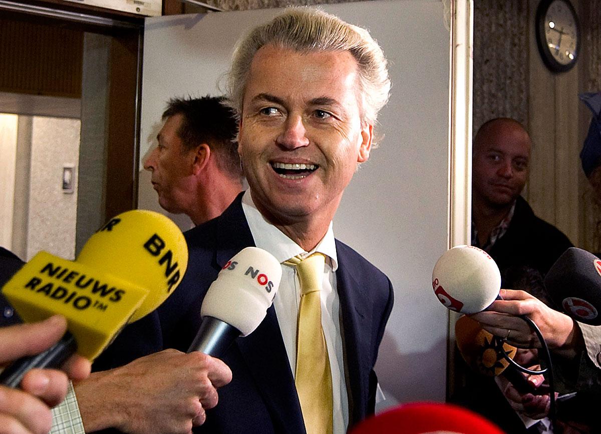 Wilders távozóban a felmentésével végződött per ítélethirdetéséről. Évek óta pufogtat hasonló szólamokat 