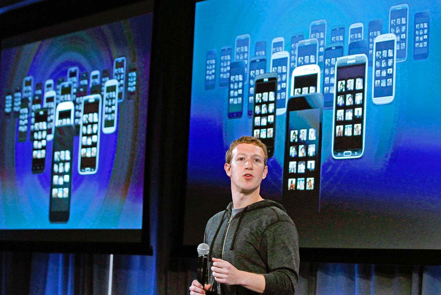 Az okostelefonos platformok mesés vagyont hoztak Zuckerbergnek