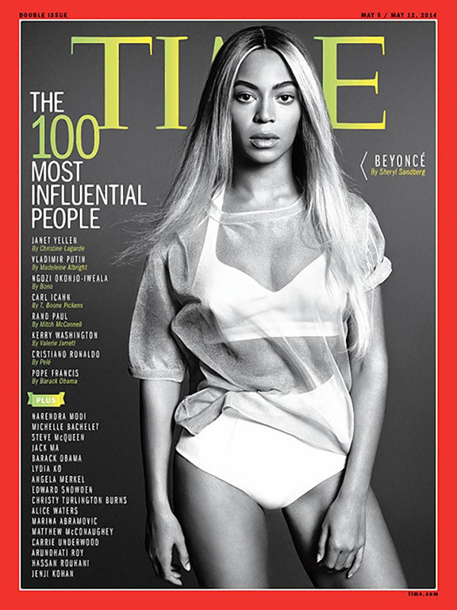 A 100 legbefolyásosabb személy listájáról nem hiányozhatott Beyoncé sem