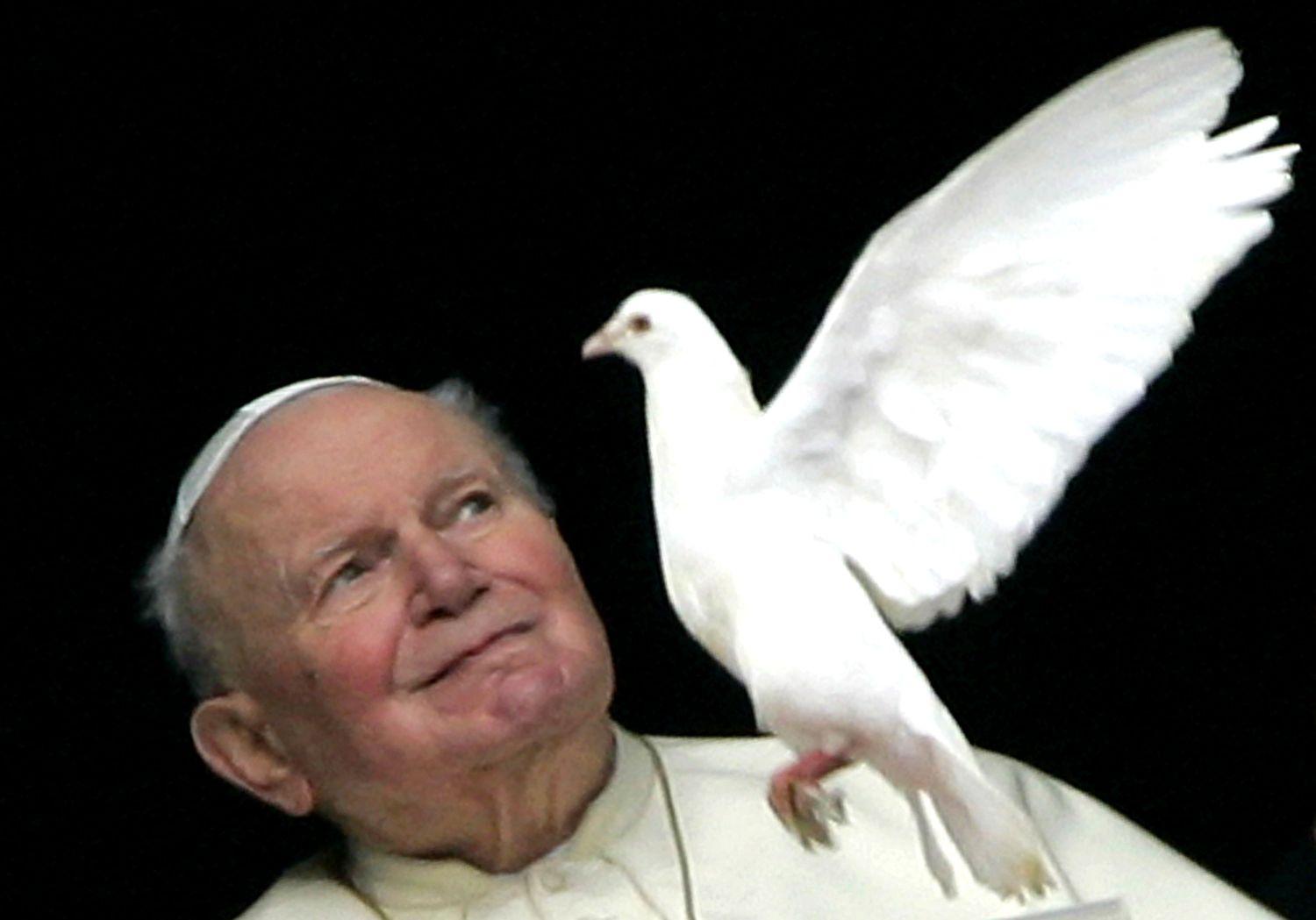 II. János Pál pápa 2005 januárjában
