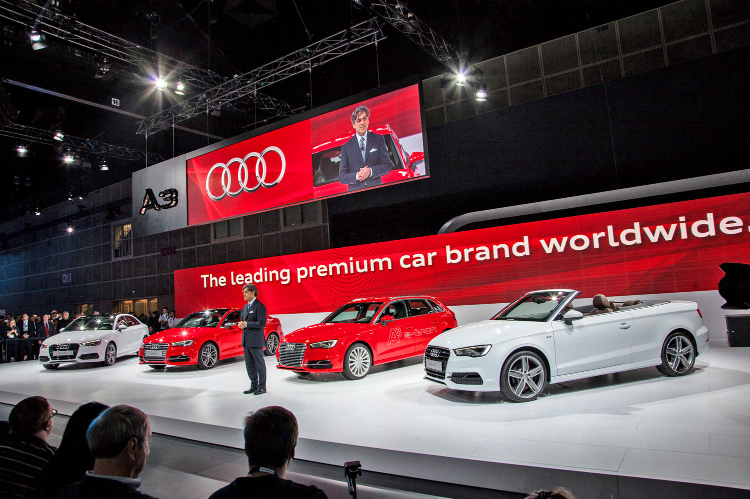 1996-os megjelenése óta ötmillió A3-as Audi készült Sportback, Cabrio- és Limousine-változatban