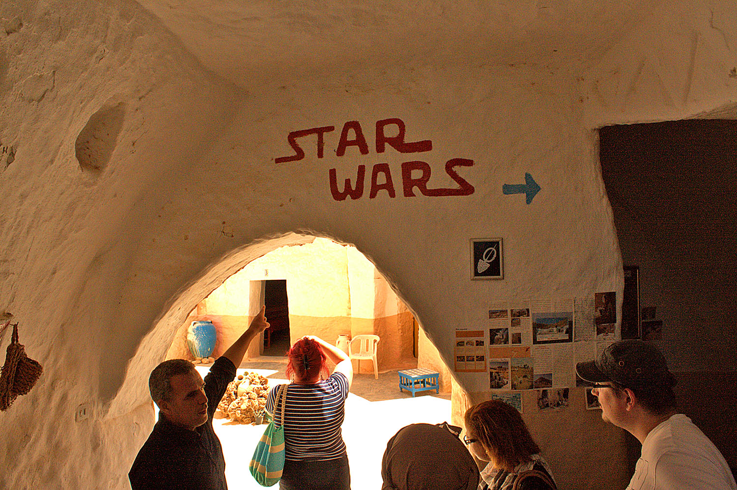 A Star Wars szálloda, ahol a Tatuin-bolygó belső jeleneteit forgatták