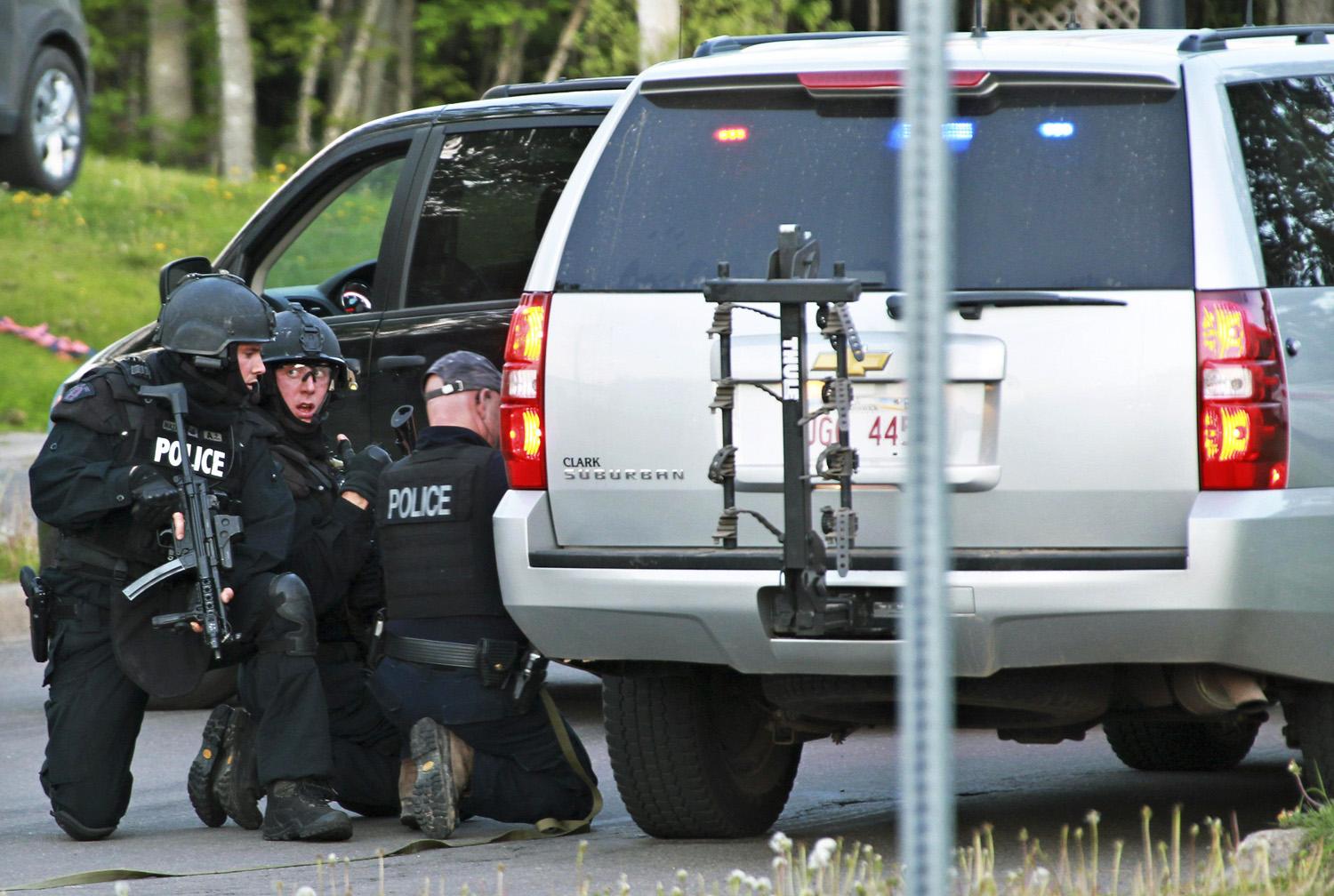 Még keresik az elkövetőt. Fotó: REUTERS/Ron Ward/Moncton 