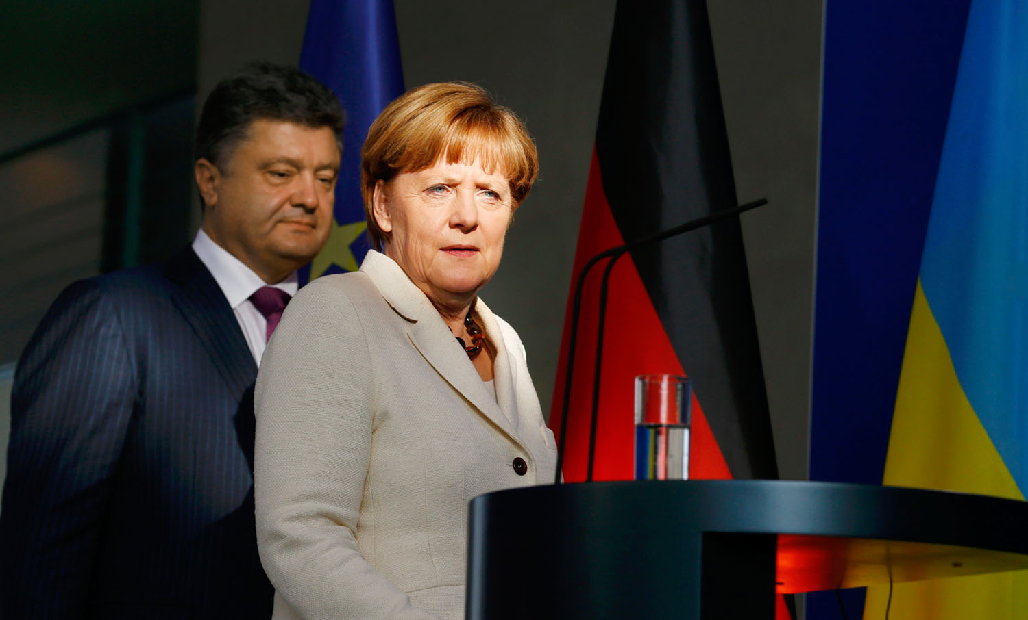 Merkel és Porosenko
