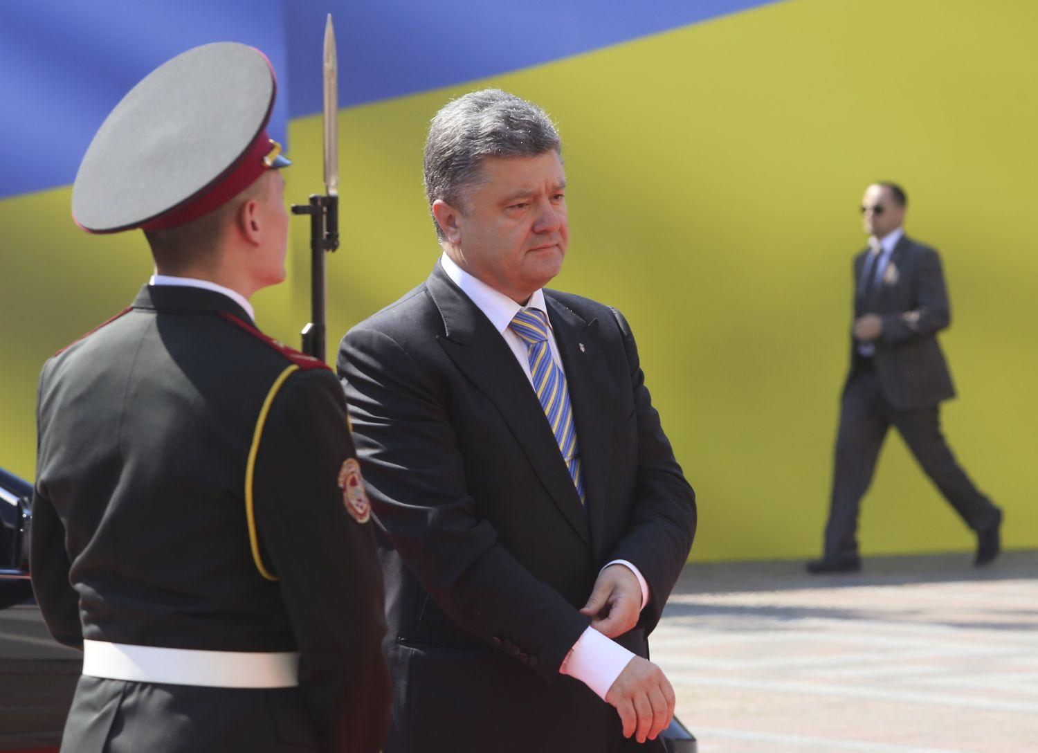Beiktatására érkezik a megválasztott ukrán államfő