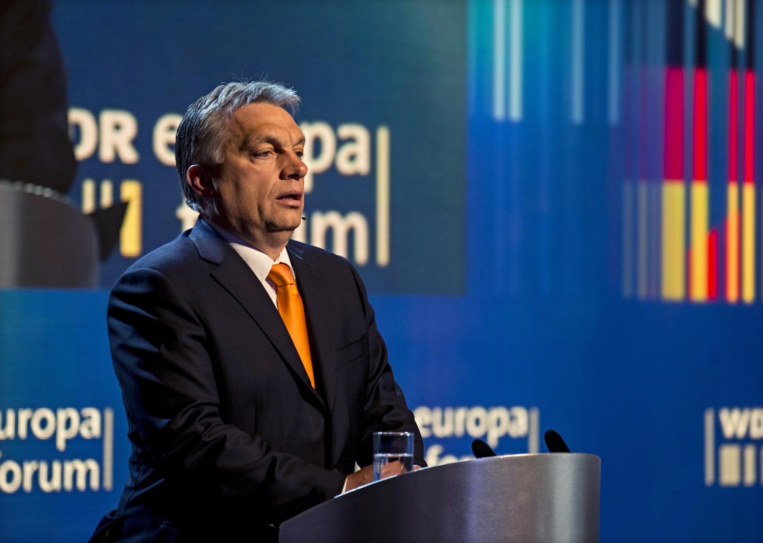Egy eredményeire büszke miniszterelnök lépett a berlini közönség elé