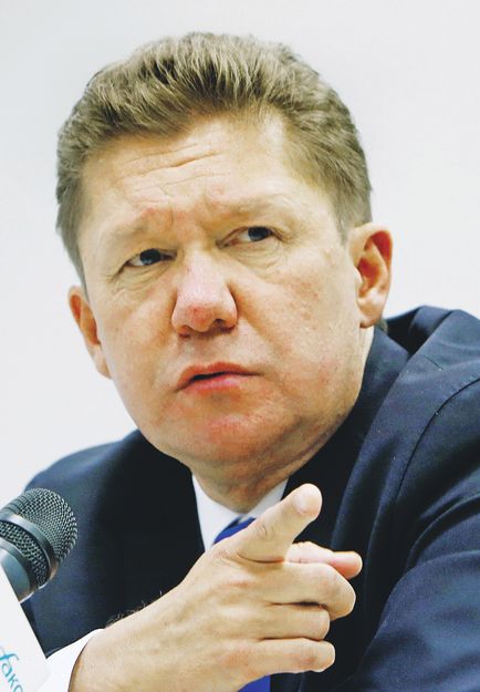 Alekszej Miller, a Gazprom főnöke szerint a kockázat nem jelentéktelen