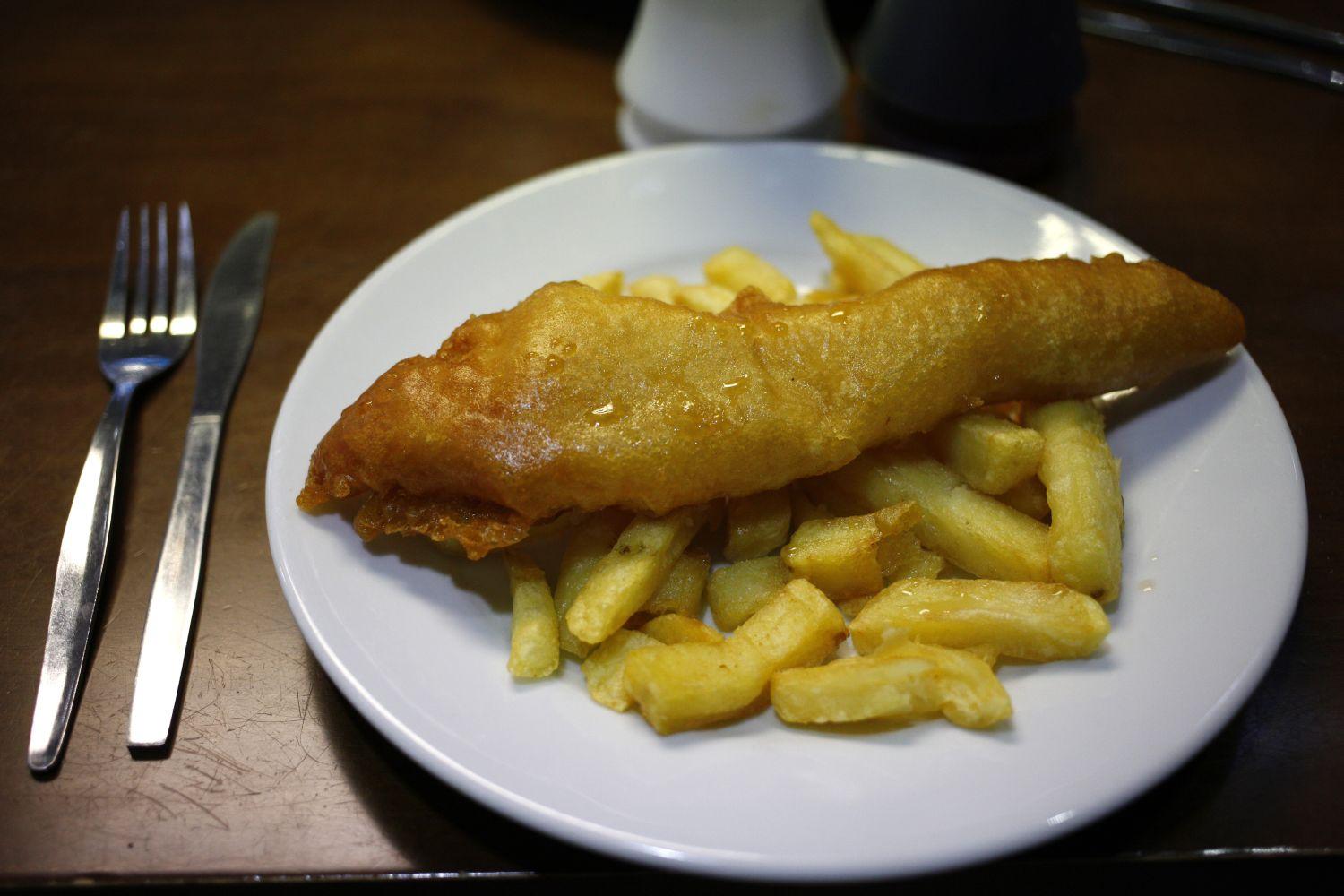 Az angolok nemzeti étke, a Fish and Chips