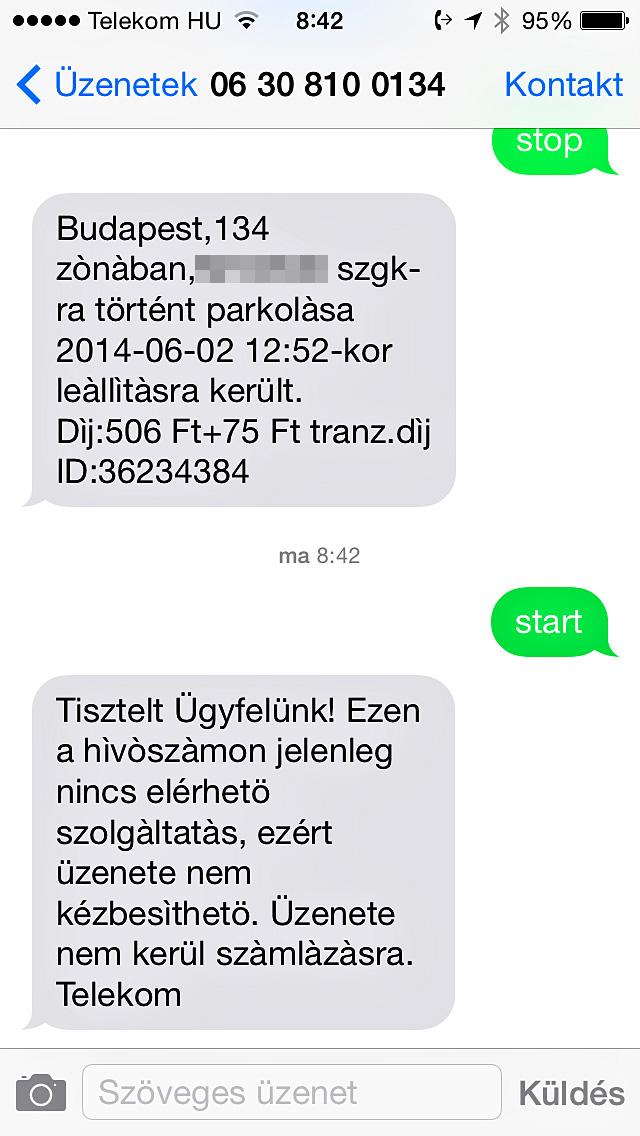 A Telekom a régi számokra már nem indít parkolást