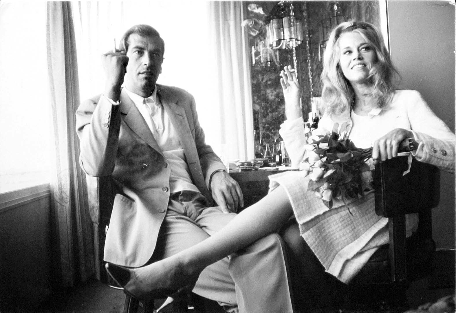 Roger Vadim és Jane Fonda 1965-ös Las Vegas-i esküvőjükön