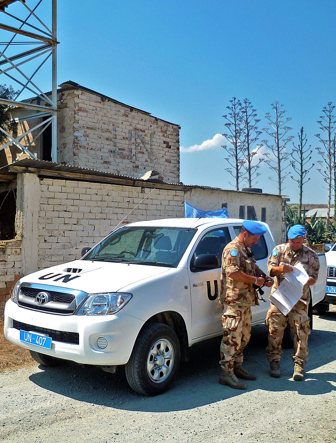 Magyar katonák a ciprusi ütközőzónában 