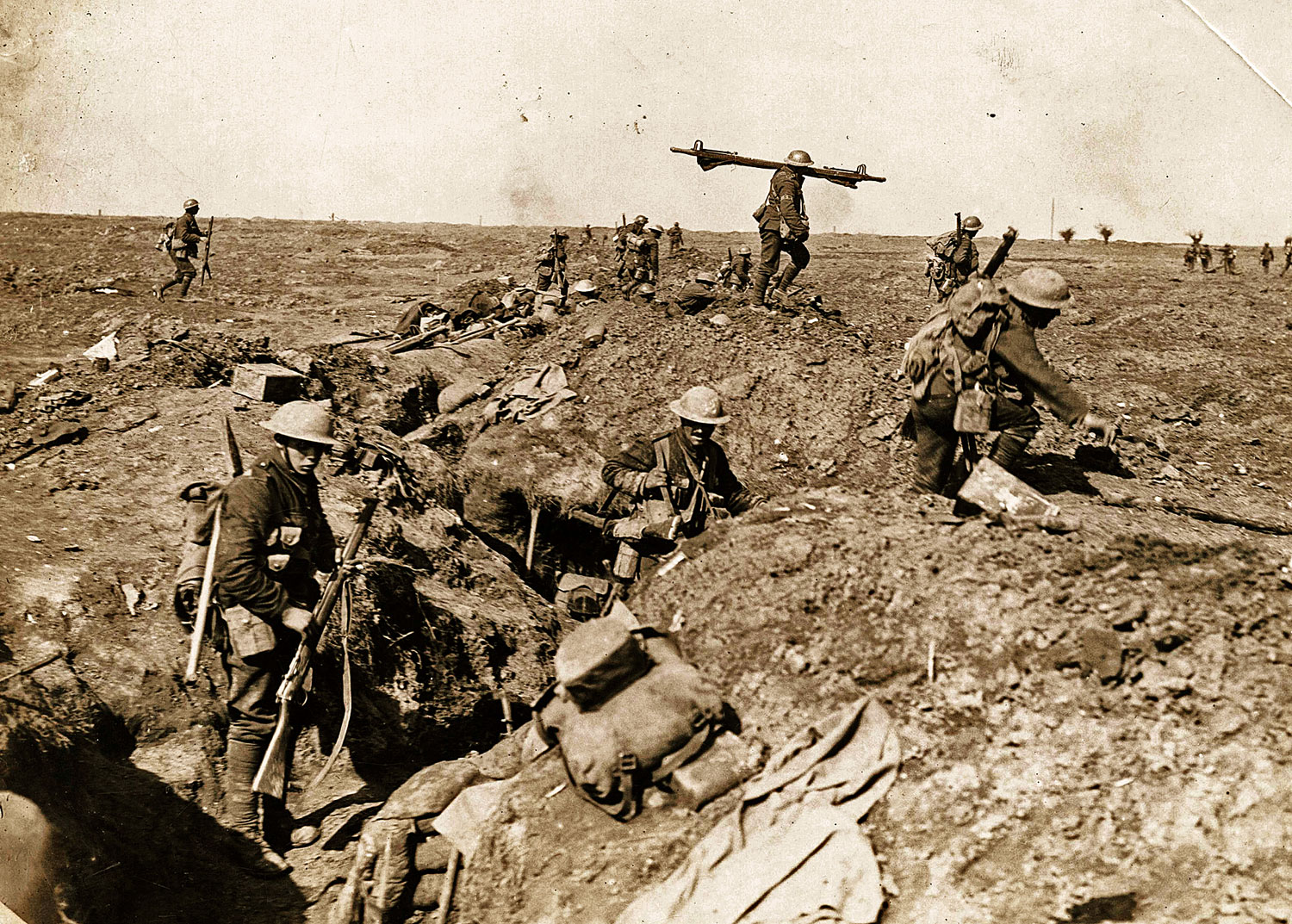 A frontvonal és a hátország 1914–1918 között