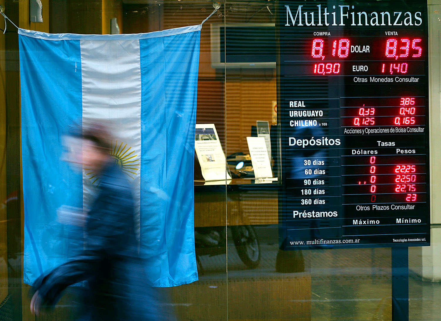 Az argentin peso tartja magát, de az ország nem jut külső finanszírozáshoz