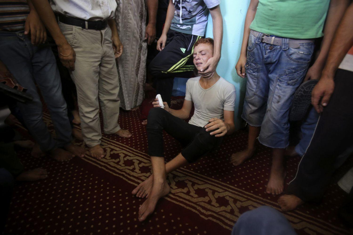 Gyász Gázában. Nehéz versenyezni