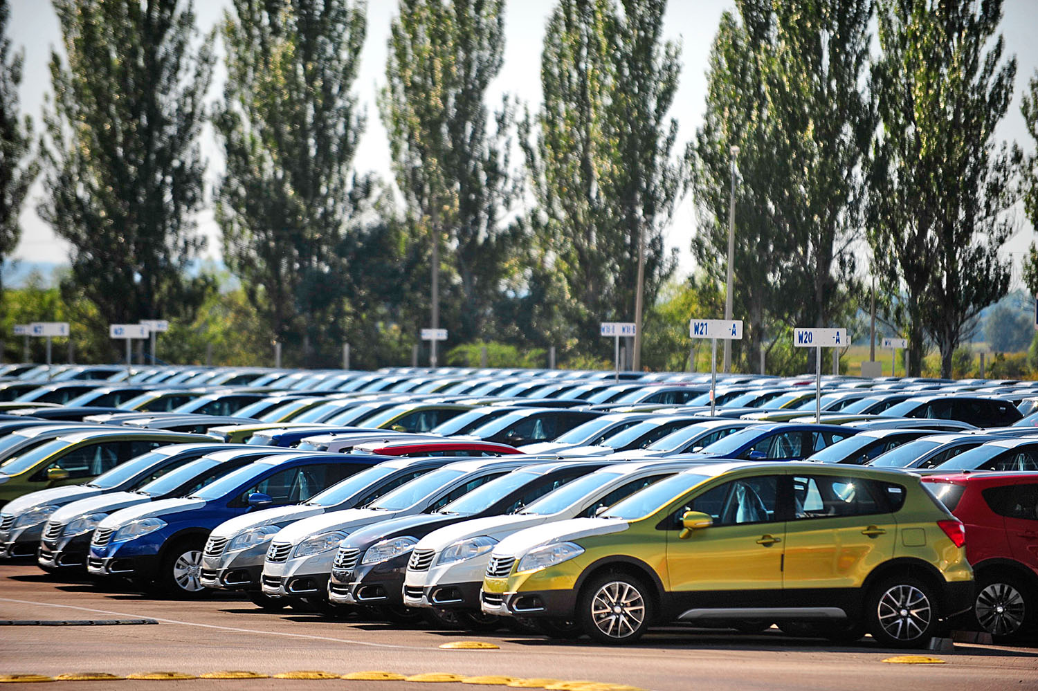 A Magyar Suzuki autói iránt a válság óta csökkent a kereslet a keleti piacokon