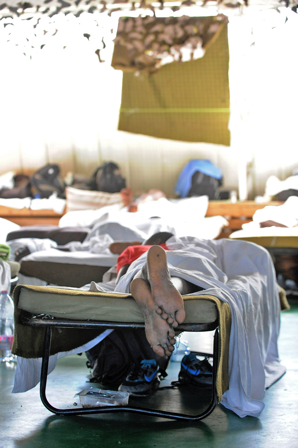 Menekülttábor Magyarországon, Bicskén