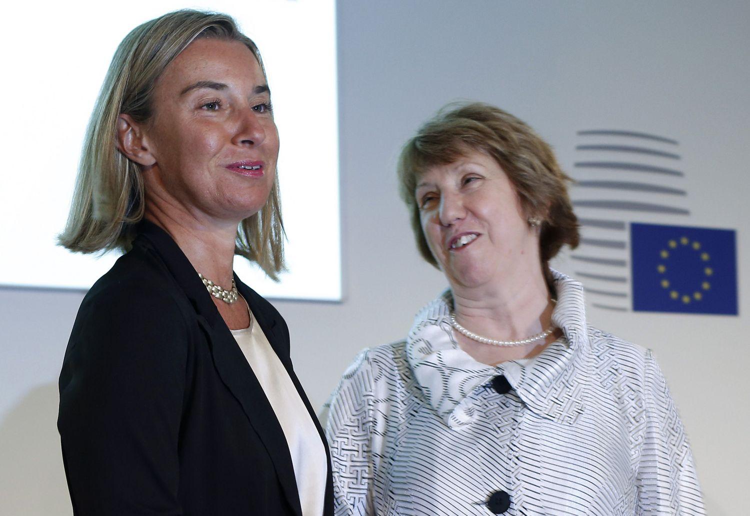 Mogherini és Ashton szombaton, az EU informális milánói külügyminiszteri csúcsán