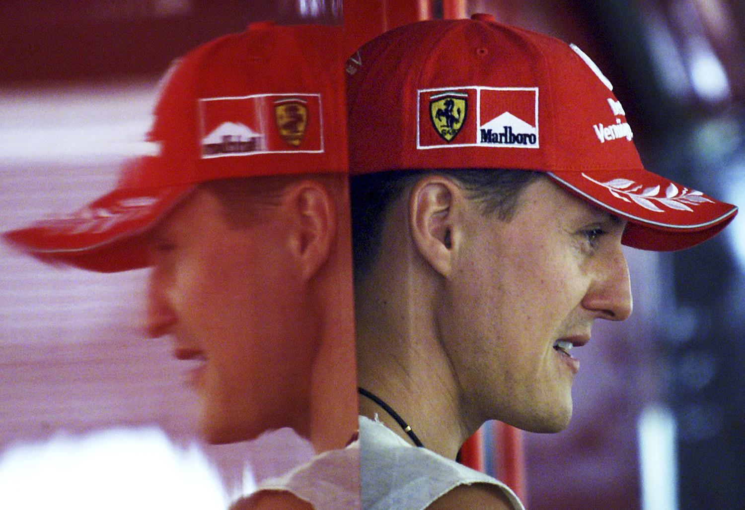 Schumacher 2001-ben, a Hungaroringen. Nem tudni, hogy valaha teljesen felépül-e