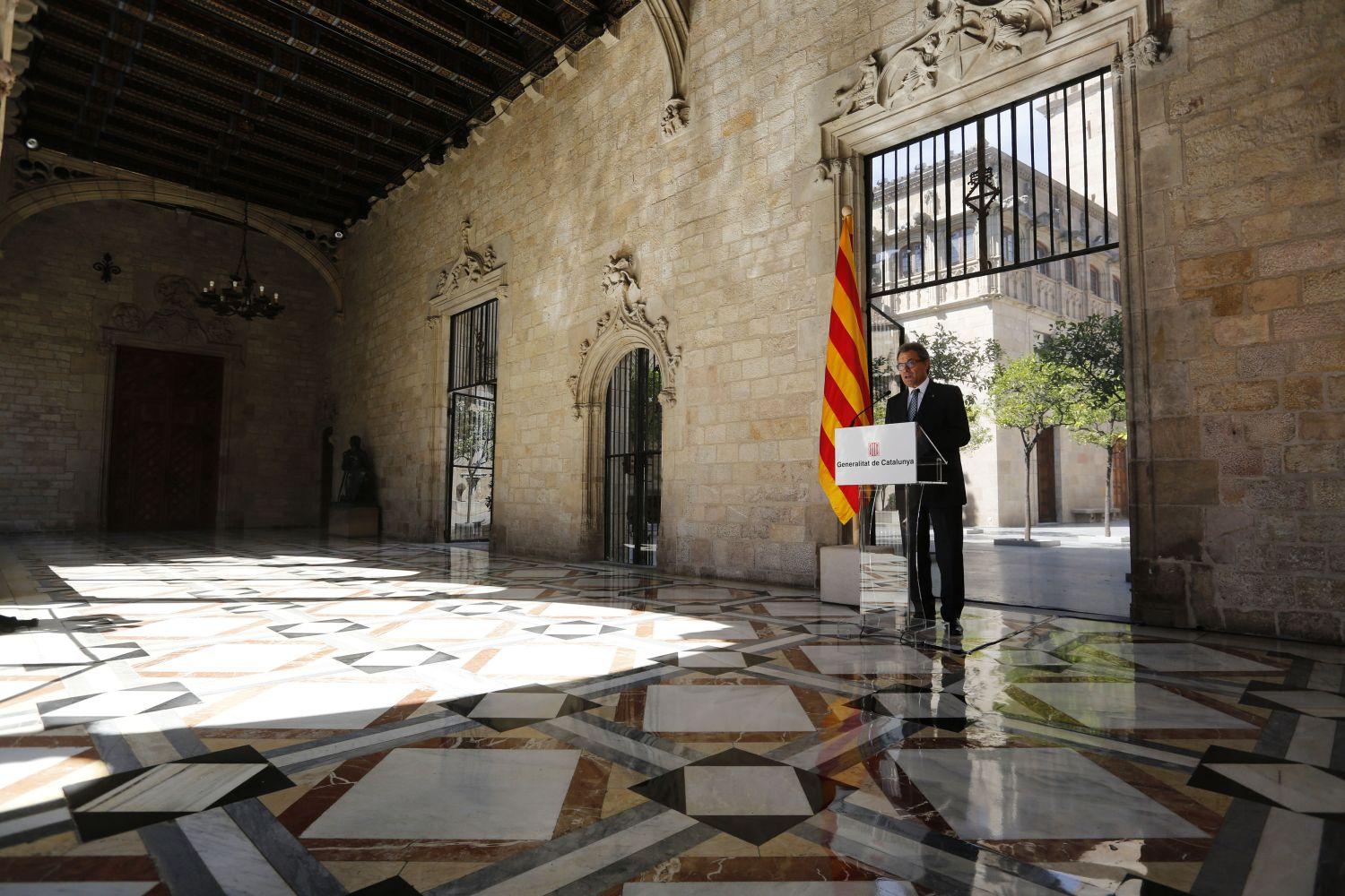 A katalán elnök, Artur Mas nem ezt az eredményt várta