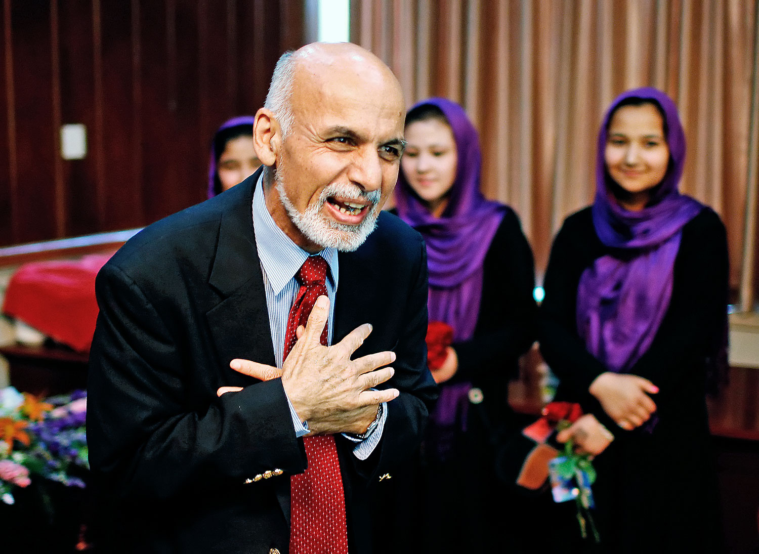 Asraf Gáni, az új afgán államfő