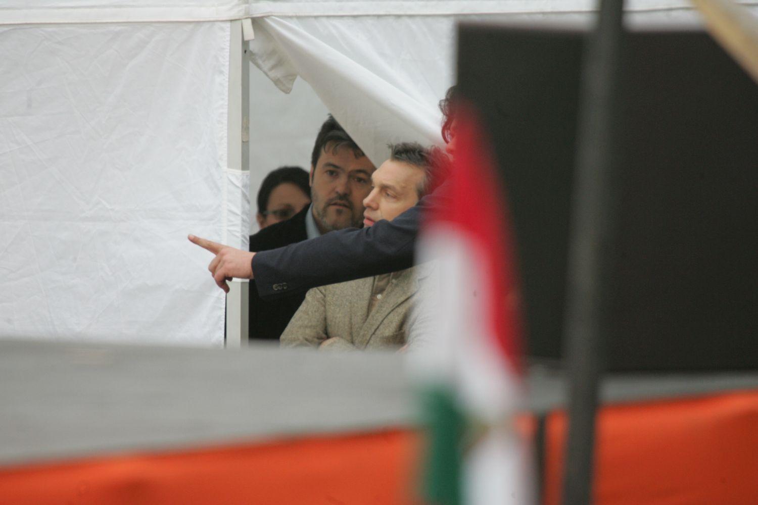 Habony és Orbán a közös munkájuk kezdetén, 2006-ban