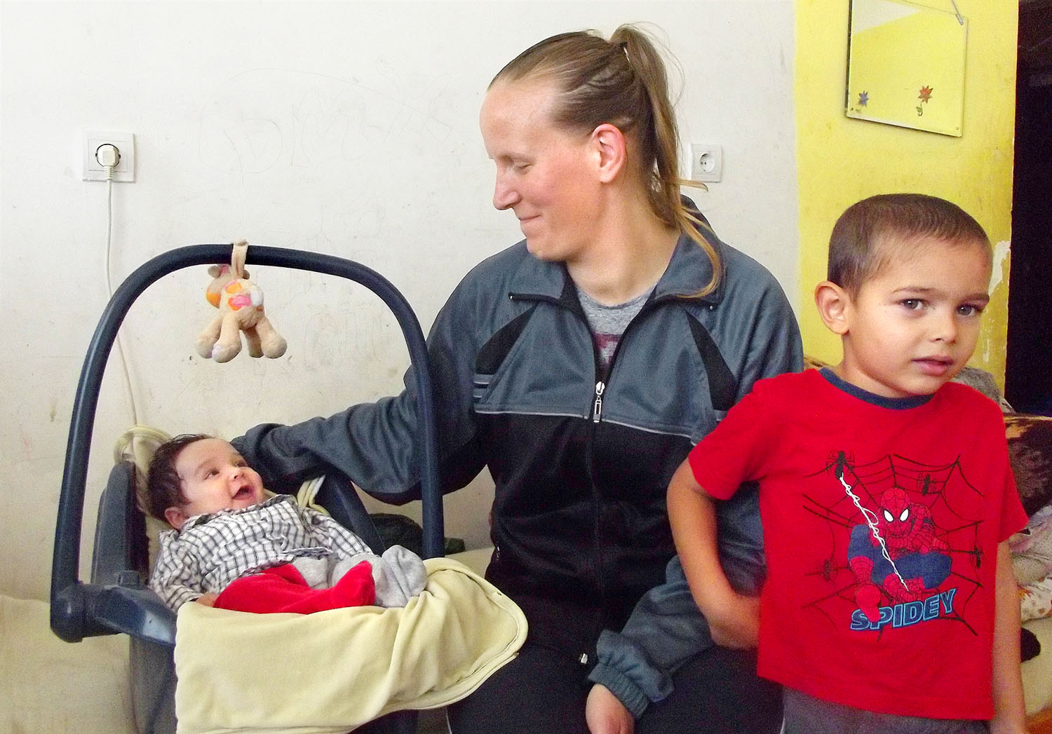 Réger Szilvia kilenc gyermekével lakik 34 négyzetméteren A SZERZŐ FELVÉTELE