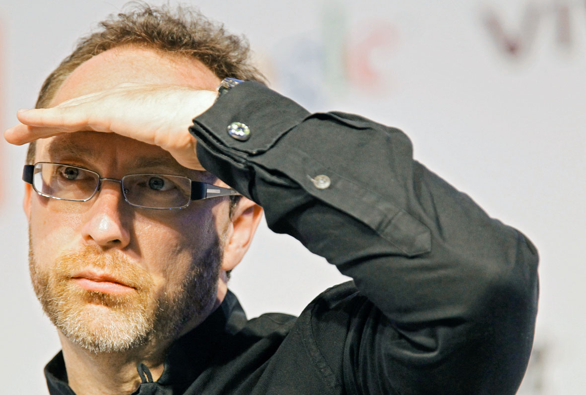 Az egyik alapító, Jimmy Wales