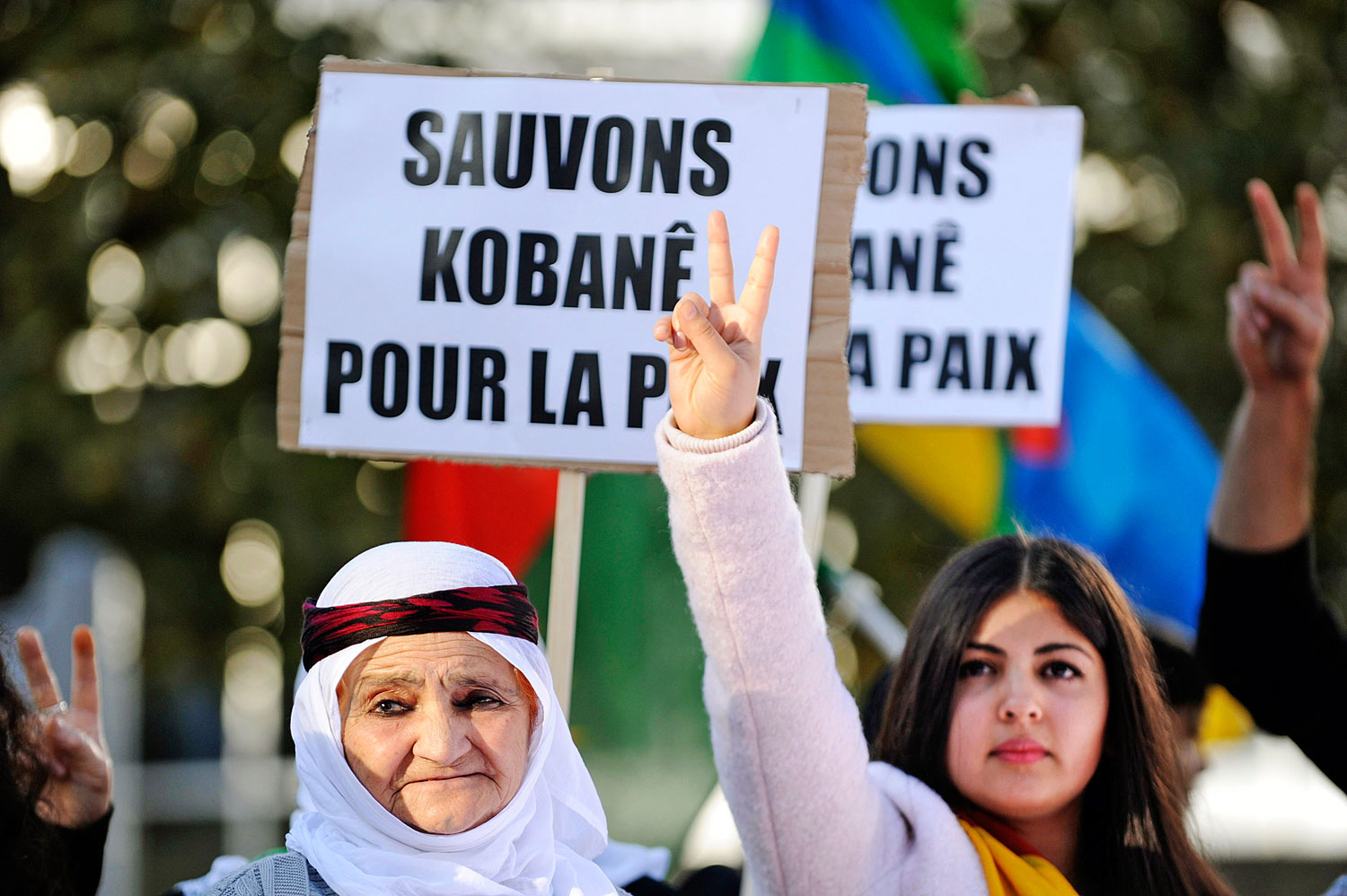 Törökországi kurd tüntetők