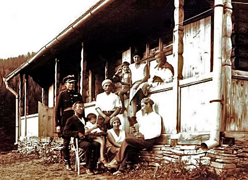 Hucul ház menekülőkkel 1939-ből