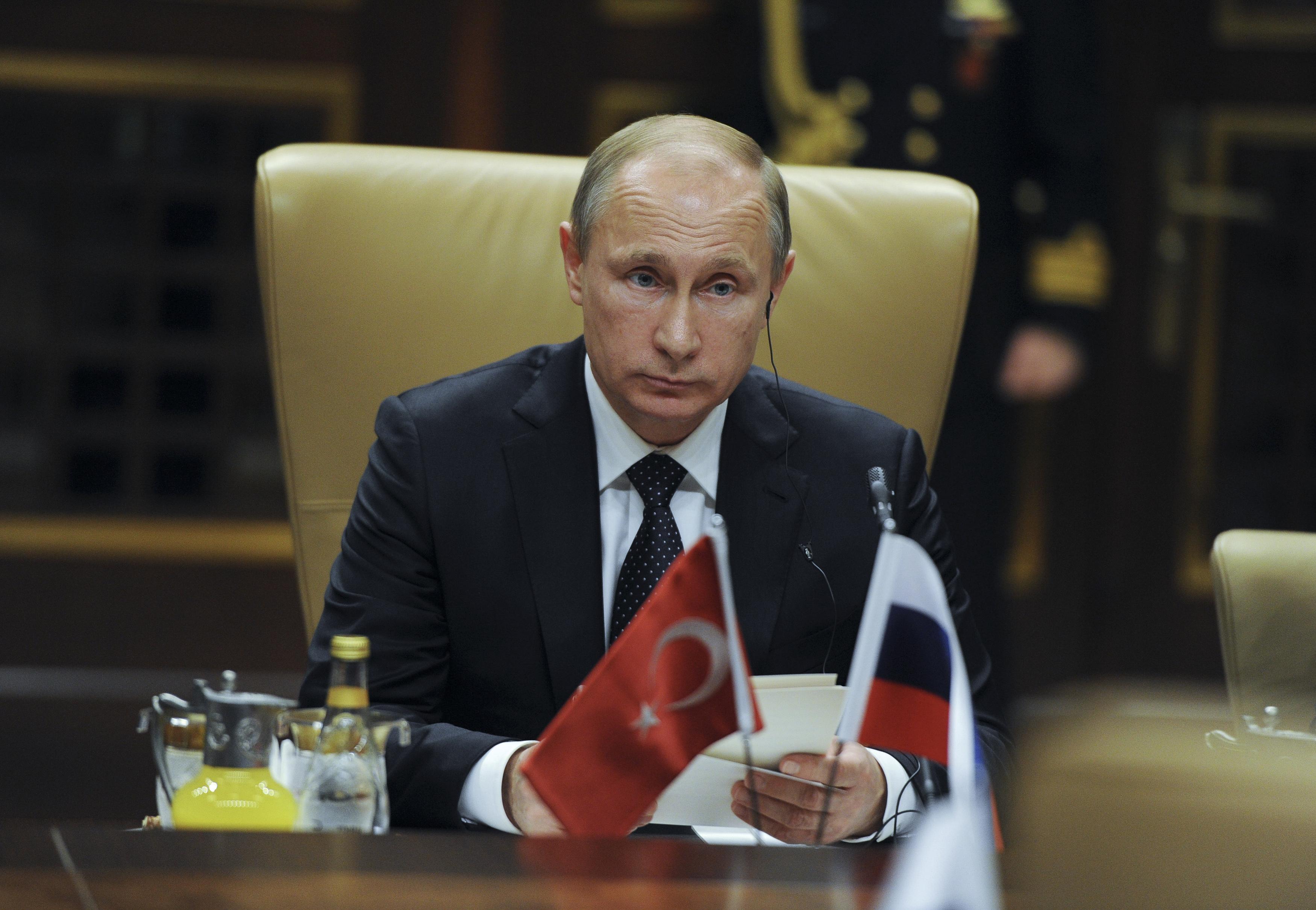 Vlagyimir Putyin Ankarában robbantotta a gázbombát