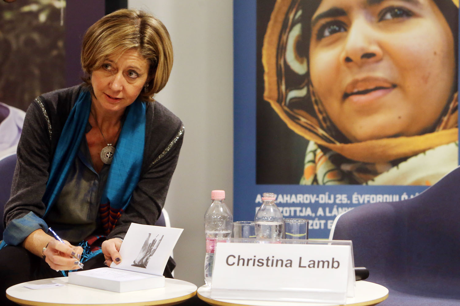 Christina Lamb. A könyvírás, a közös munka alatt többet tanult Malalától, mint azt gondolta 