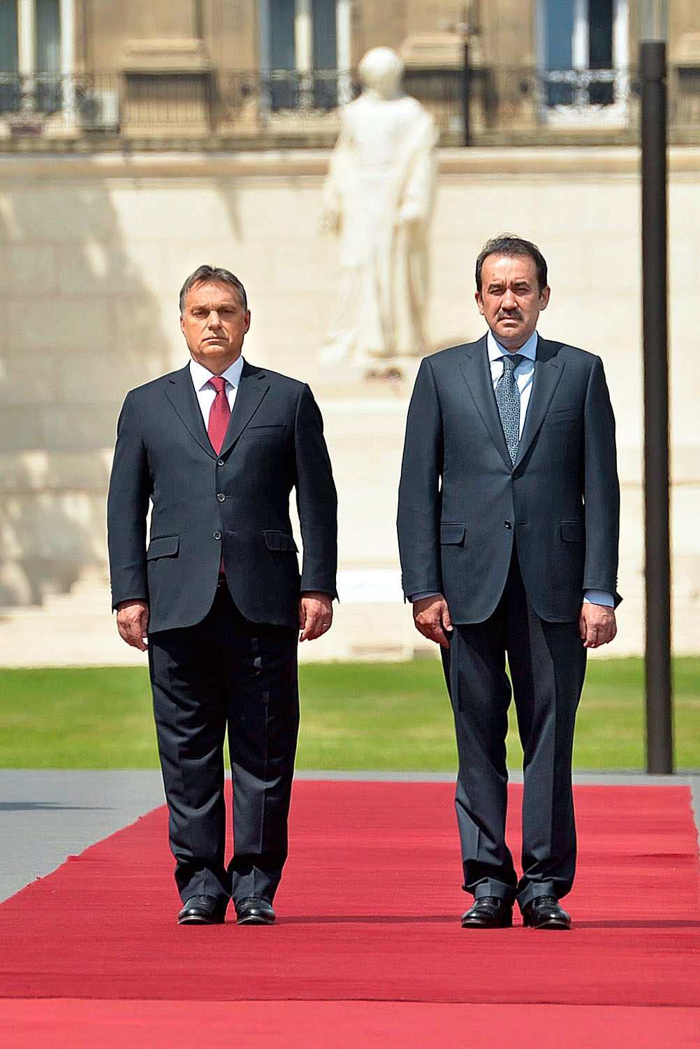 Orbán Viktor magyar és Karim Maszimov kazah kormányfő júniusban