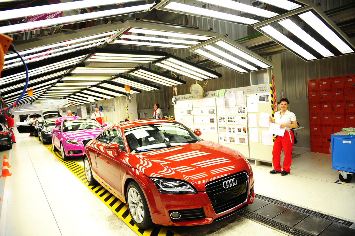 Az Audi dinamikus növekedése javítja a magyar statisztikákat