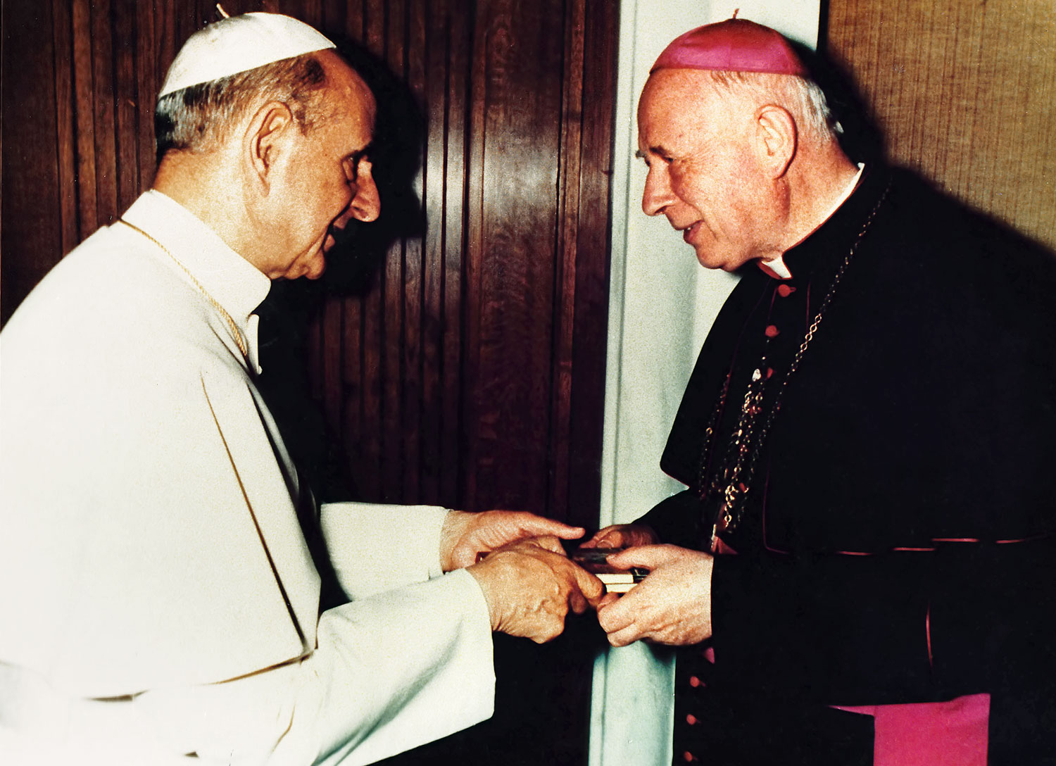 Nyáry Ernő találkozása VI. Pál pápával