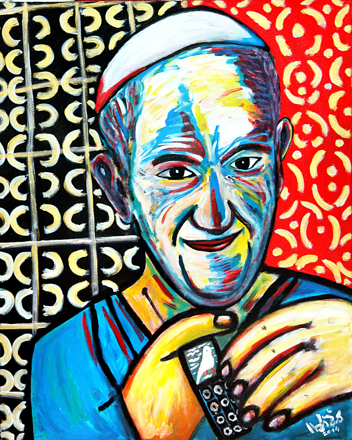 Az expresszionista Ferenc pápa