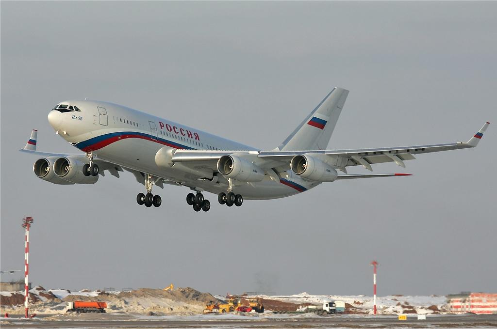 Az orosz elnöki repülőgép